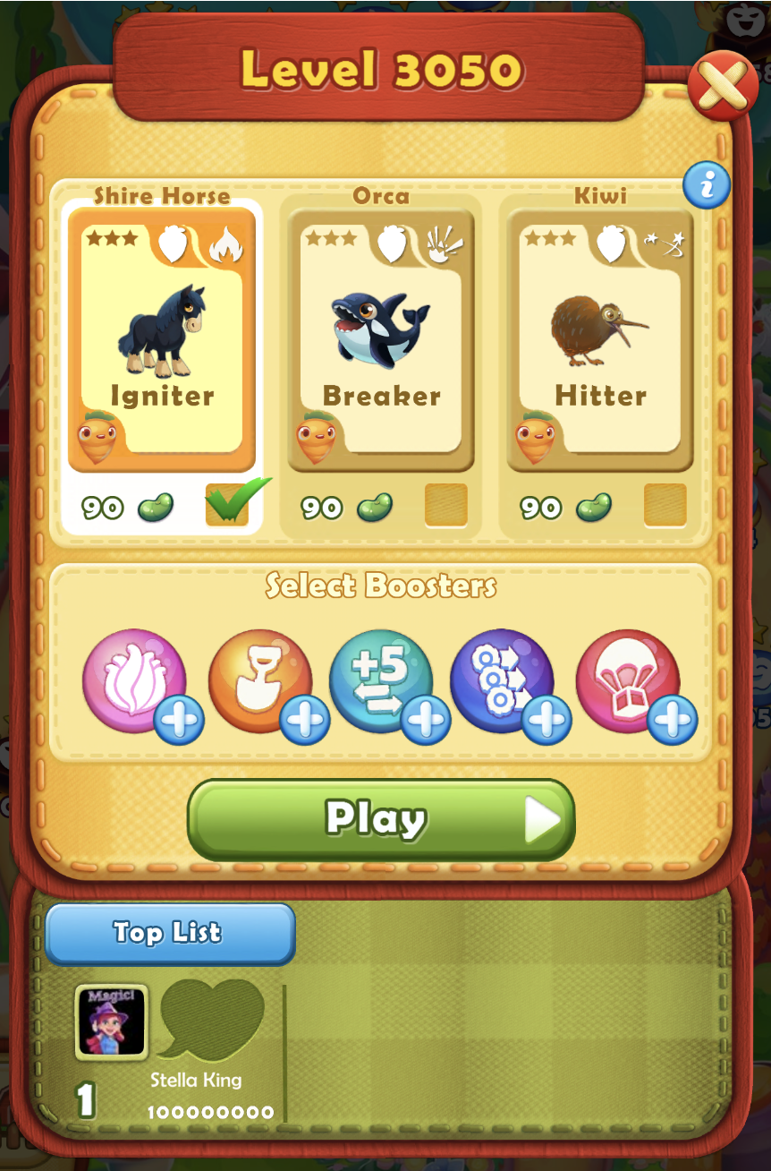 Farm Heroes Saga - Level 705 